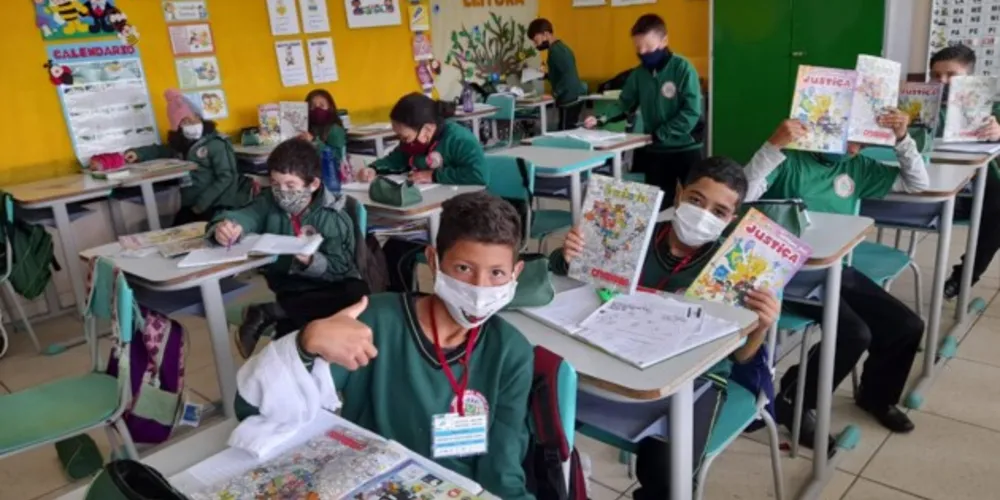 Materiais ajudaram alunos a imergirem no tema