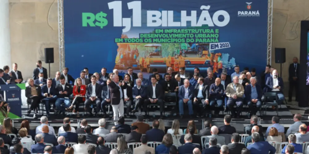 Nesta quarta-feira (22), o governador Carlos Massa Ratinho Junior autorizou o repasse - Foto: Geraldo Bubniak/AEN