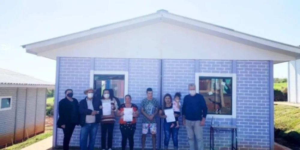 Residências populares foram viabilizadas por meio do programa municipal ‘Morar Melhor’