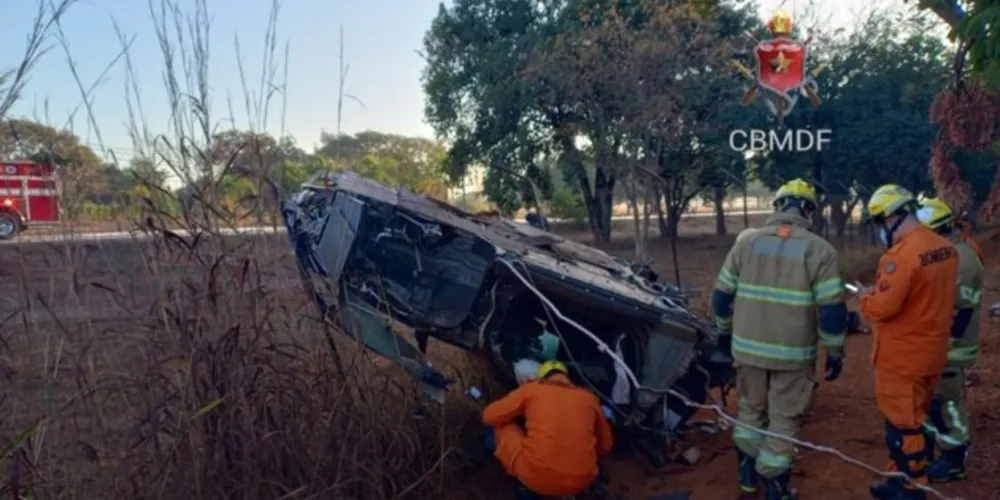 Acidente aconteceu  neste domingo
