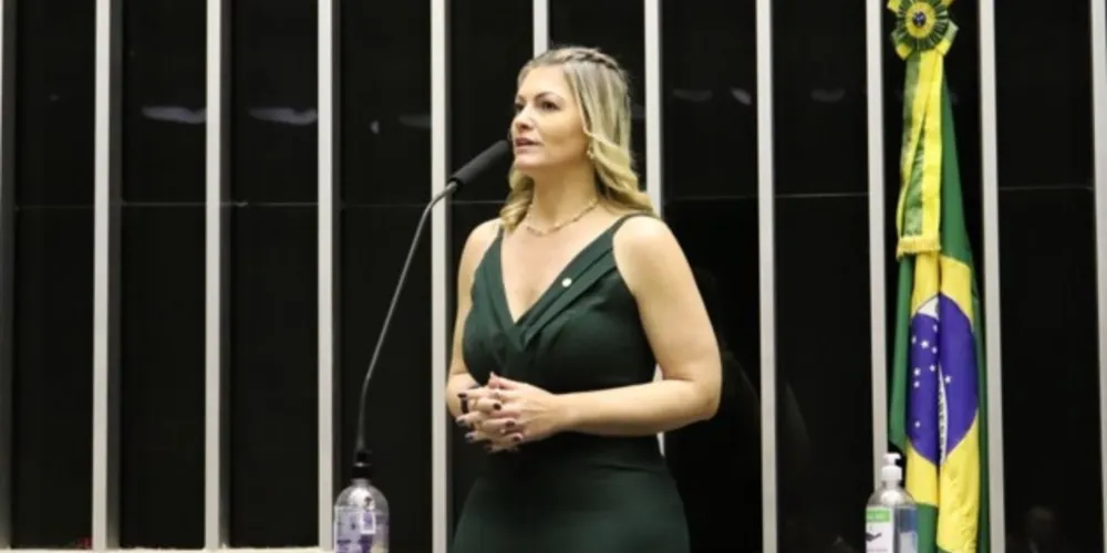 Deputada federal do Estado do Paraná, Aline Sleutjes.