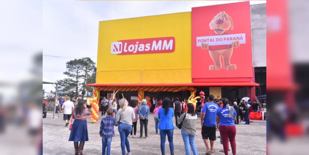 Grande evento marcou a reinauguração da loja em Pontal