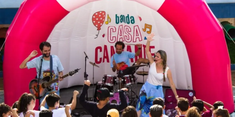 Ponta Grossa terá show infantil gratuito neste fim de semana