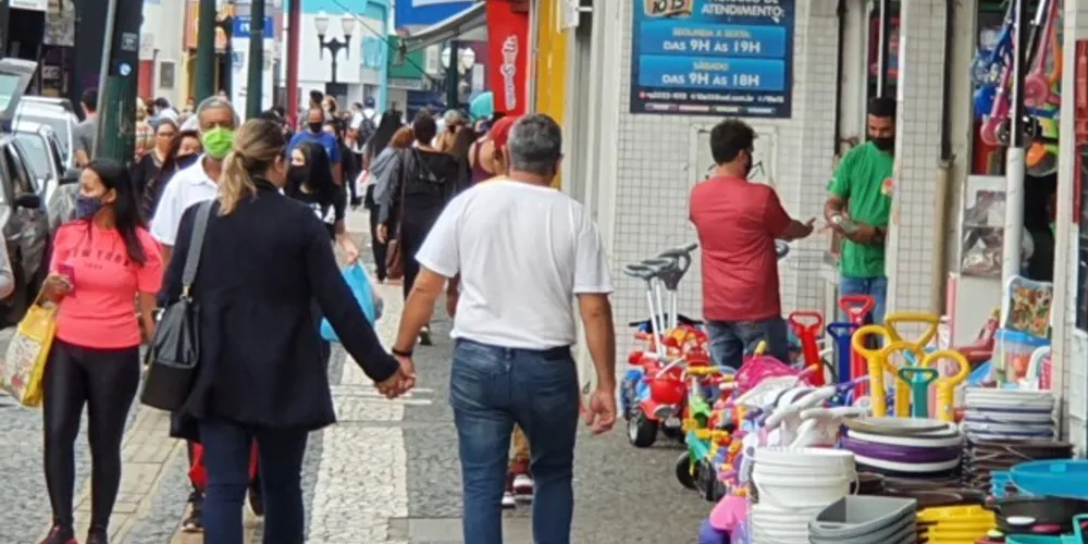 Na comparação com 2021, ainda com a pandemia, vendas cresceram em todo o Estad