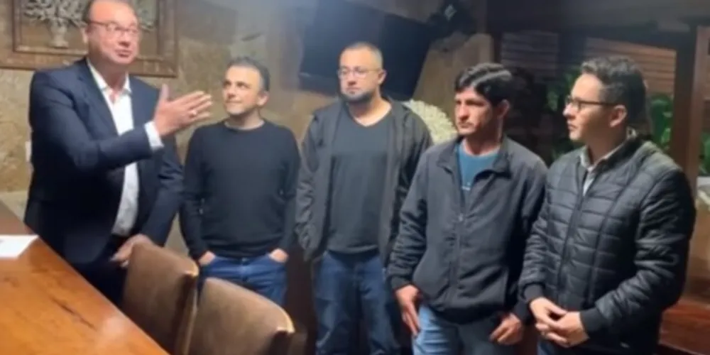 Prefeito Lula Thomaz recebeu a visita do deputado federal Aliel Machado