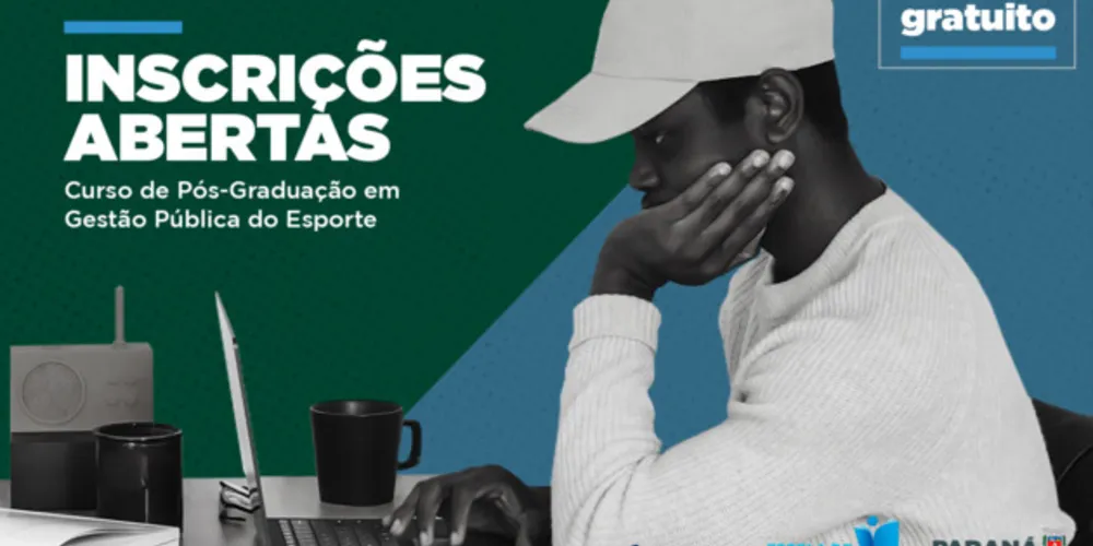 Governo e UEPG abrem inscrições para curso de Pós-Graduação em gestão pública do esporte