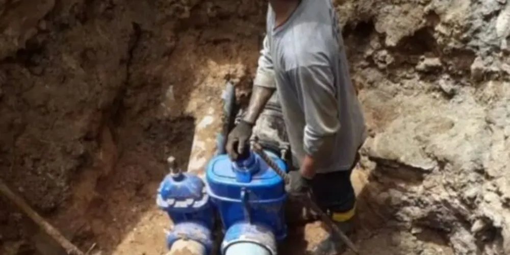 A previsão é a de que o sistema seja regularizado até o fim da tarde desta quarta-feira.