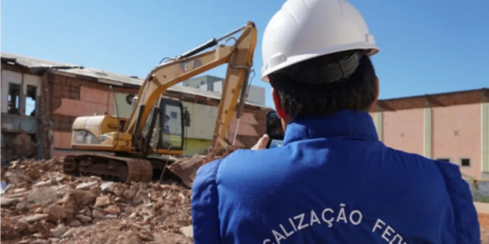 Das 284 obras fiscalizadas em Ponta Grossa, Castro e Telêmaco Borba 42% apresentavam irregularidades