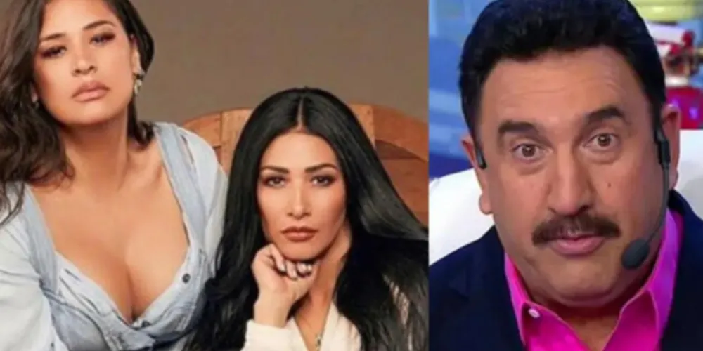Simone e Simaria discutem no programa do Ratinho