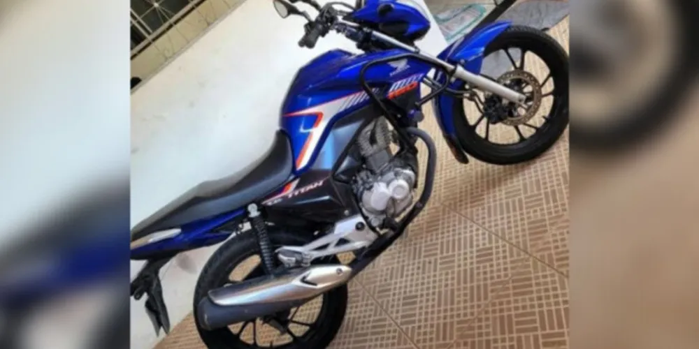 Objeto do furto foi localizado com um morador na zona rural