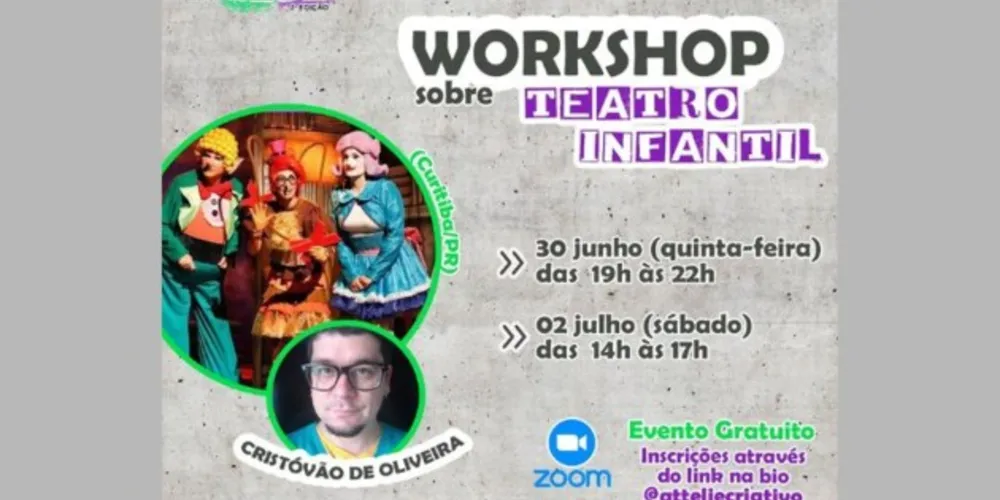 O evento ocorrerá em dois dias e com participação gratuita.