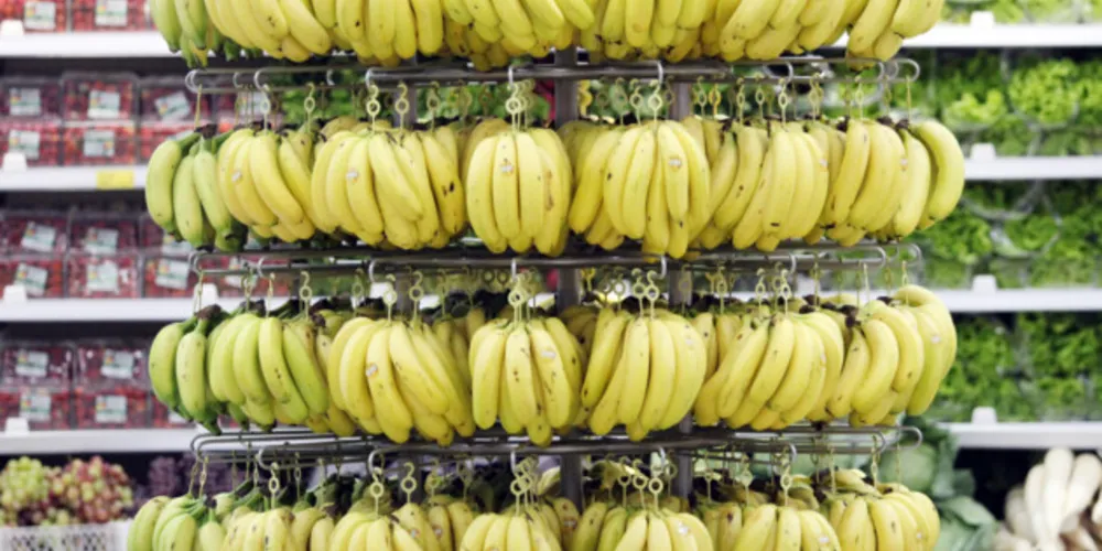 O setor de hortifruti foi o único que teve redução, com a queda no preço da banana