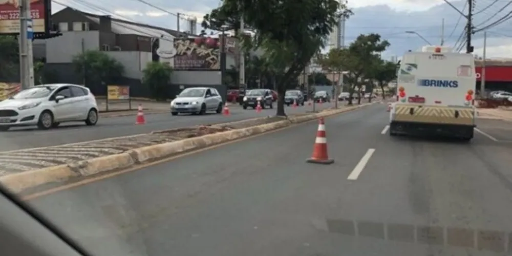 As alterações são na região de Oficinas.