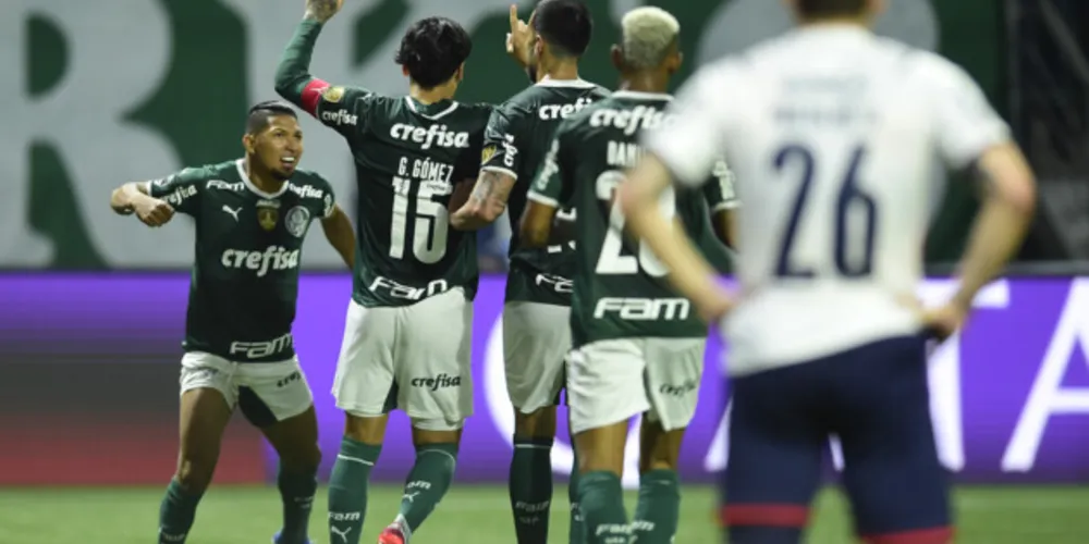 'Verdão' segue invicto na competição continental; ponta-grossense Zé Rafael entrou no segundo tempo