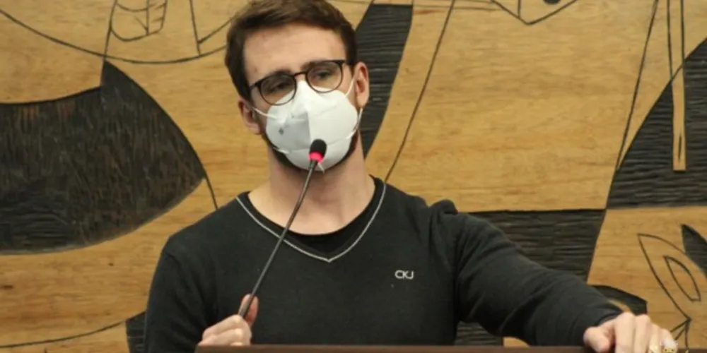 Vereador de Ponta Grossa, Geraldo Stocco Filho (PV).