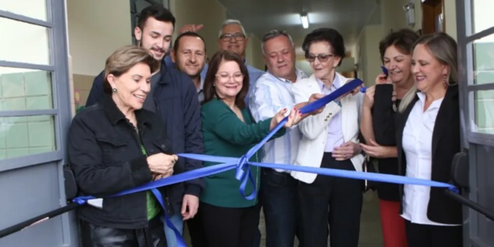 Escola Municipal Prefeito Ernesto Guimarães Vilela foi reinaugurada após uma obra de R$ 2 milhões