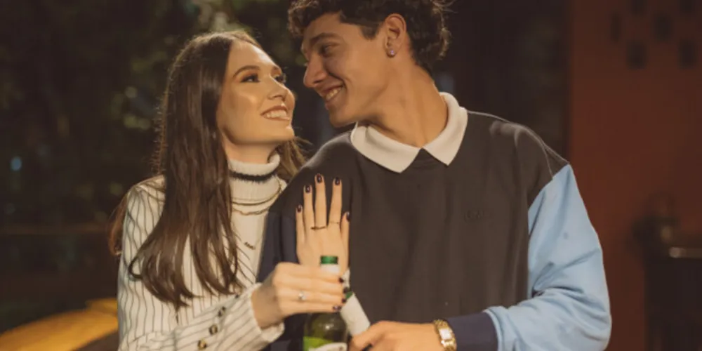 Julia Gorte e Fernando Pereira