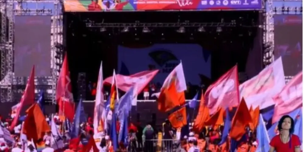 Evento do 1º de maio em São Paulo