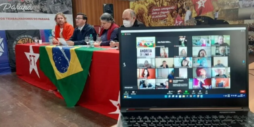 Encontro do partido aconteceu de forma virtual.