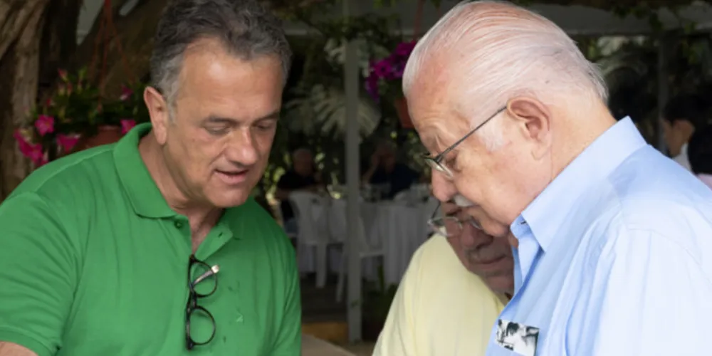 Plauto Miró ao lado do ex-prefeito Otto Cunha