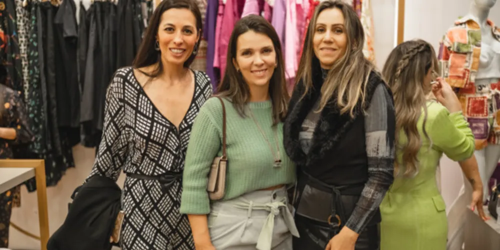 Audrea Colleane Costa Milanese, Michelle Bulyk Gonçalves e Fabia Samra