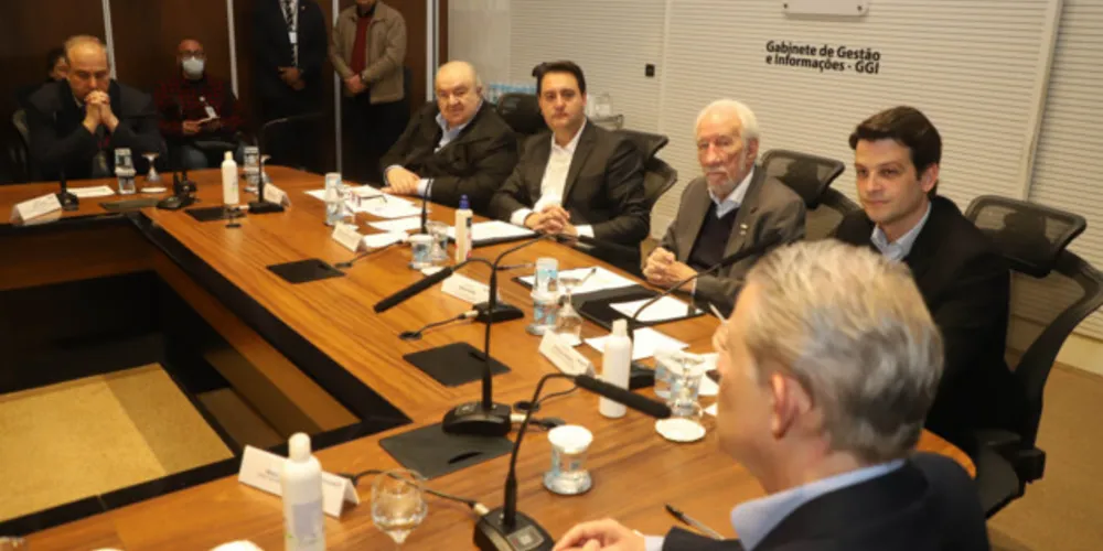 Governador Carlos Massa Ratinho Junior anuncia parceria entre Fiocruz,Tecpar e IBMP.