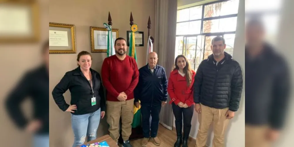 Prefeito Abimael do Vale dialogou com o diretor da CaceSul, Elias Sidnei Mansur