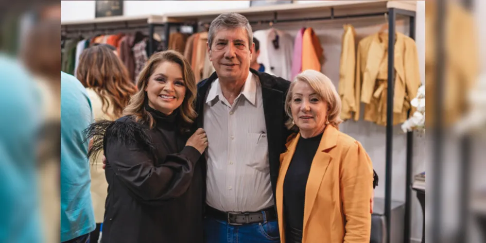 Suelen Domareski, Luiz de Almeida e Elisa Prestes de Almeida