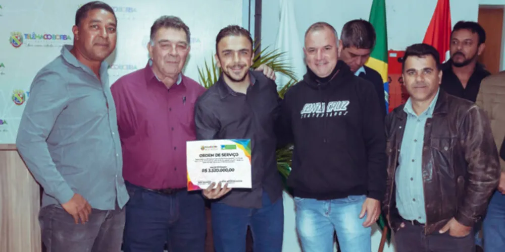 Lideranças políticas já autorizaram o início das obras. Prefeito Dr. Márcio avalia importância do projeto