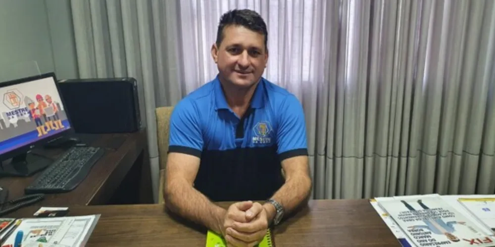 Marco Antônio Borba é o proprietário da franqueadora que mais cresce no país no segmento de locações de equipamentos para construção civil