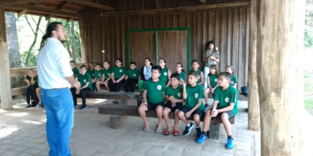 Conversa e saída a campo foram momentos marcantes da atividade