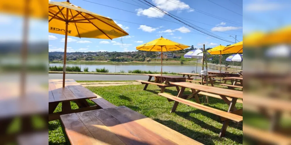 Com vista frontal para o Lago de Olarias, o novo espaço terá muita música boa, chopps deliciosos e lanches artesanais