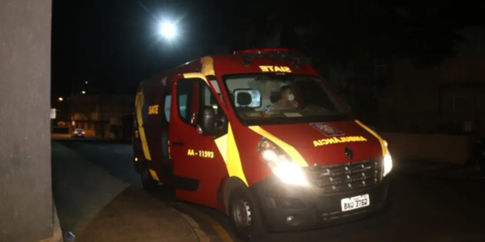 O motociclista ficou ferido e foi levado à Upa Santana.