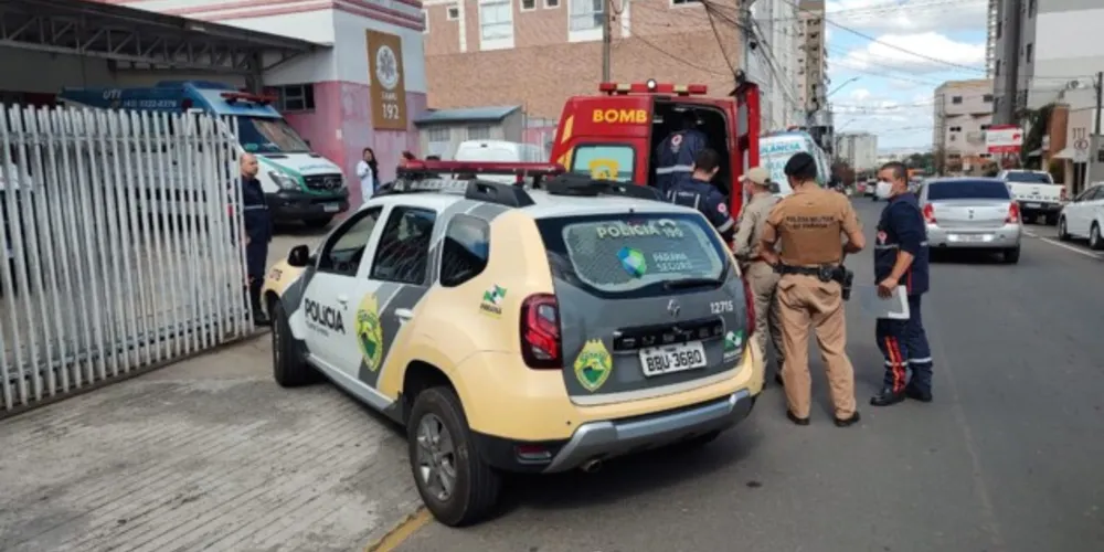 A vítima está toda machucada e será internada na UPA Santana