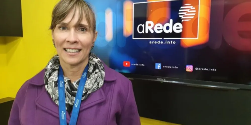 Tônia Mansani, presidente da Agência de Inovação e Desenvolvimento de Ponta Grossa.