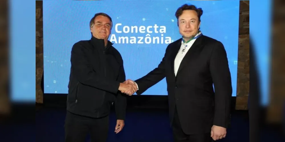 Bolsonaro afirmou que sua relação com Musk tende a crescer cada vez mais