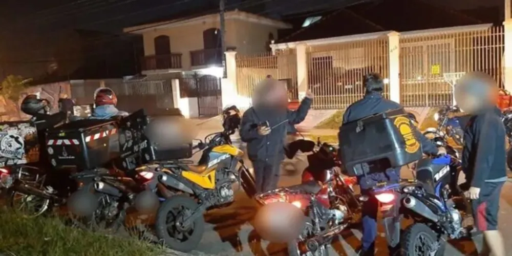 Houve a ‘chuva de pedras’ dos motoboys no imóvel por conta de buzinadas que ocorreram no trânsito