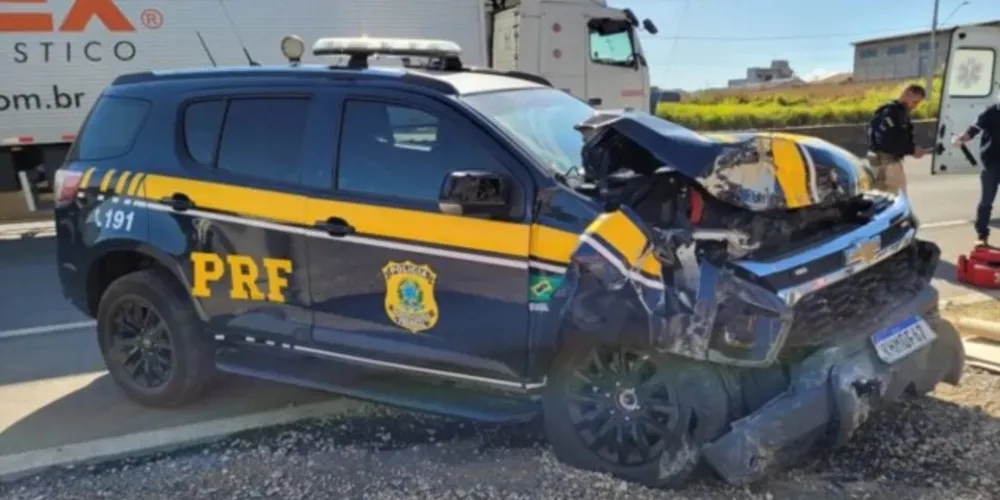 Perseguição contra um traficante aconteceu na BR-476, a Rodovia do Xisto, em Contenda, na Região Metropolitana de Curitiba