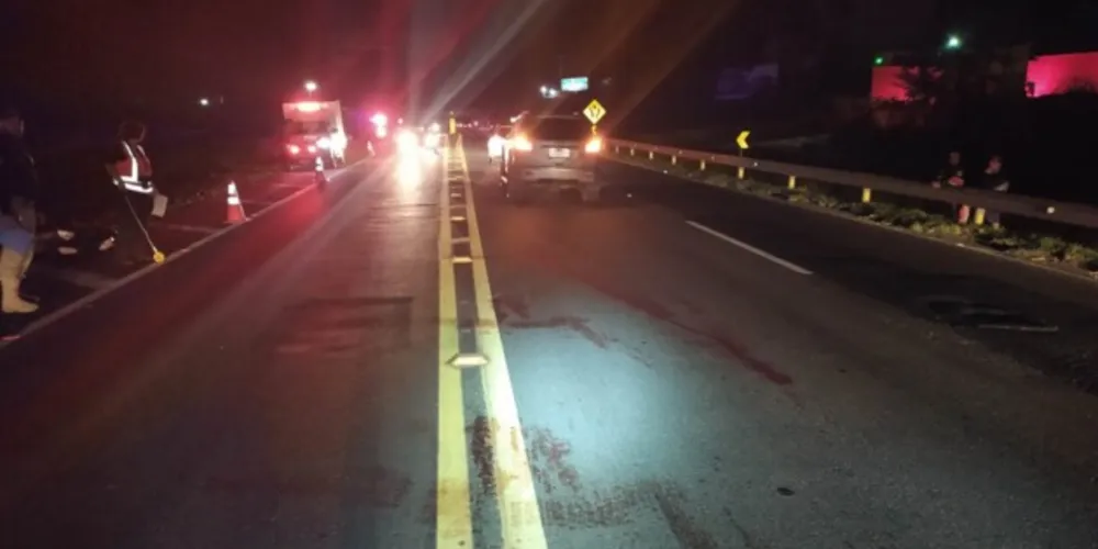 Acidente ocorreu no início da noite desta sexta-feira