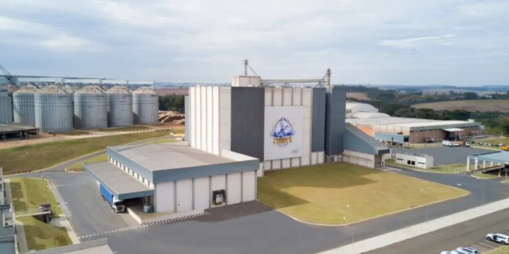 Moinho de trigo está localizado às margens da BR-376, em Ponta Grossa