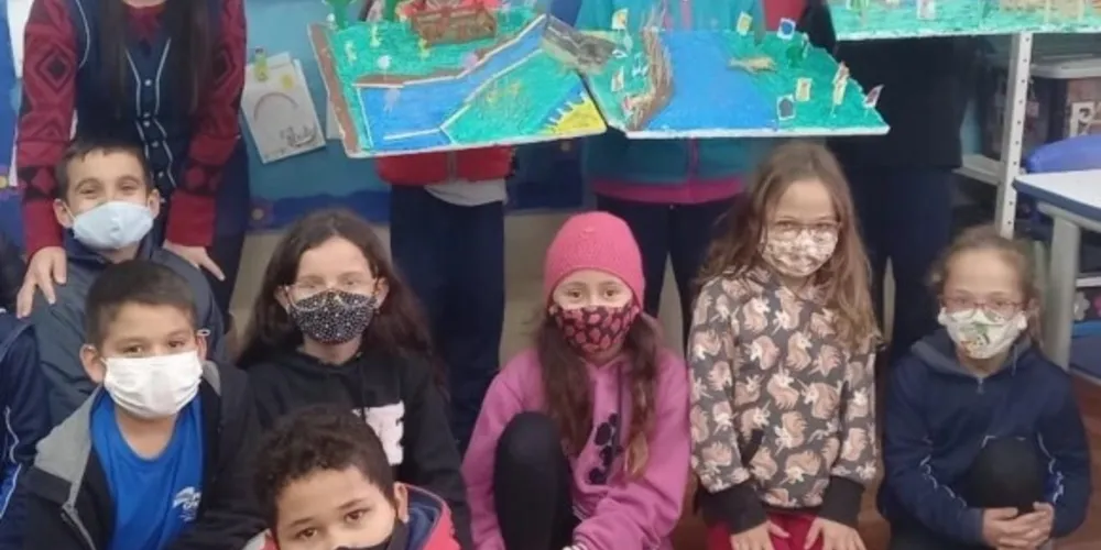 Maquetes e outros mecanismos auxiliaram em amplo estudo da turma