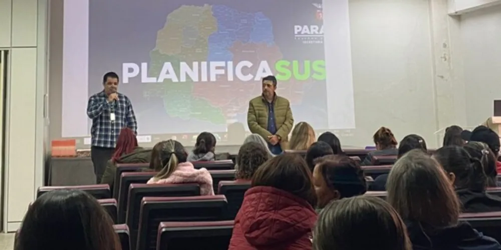 Oficinas do programa PlanificaSUS Paraná ocorrem nesta semana na região dos Campos Gerais