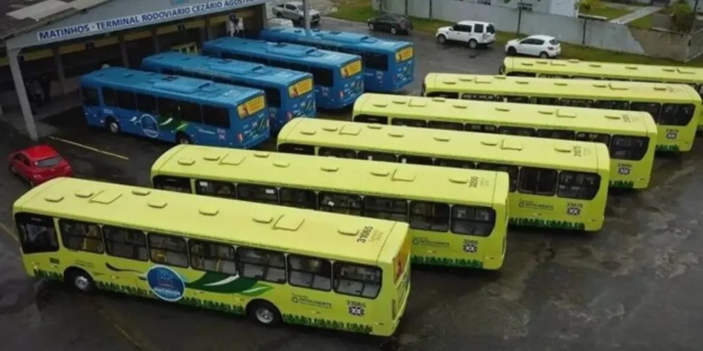 Ao todo, serão cinco linhas de ônibus em Matinhos, com 10 veículos que vão circular das 6h às 23h