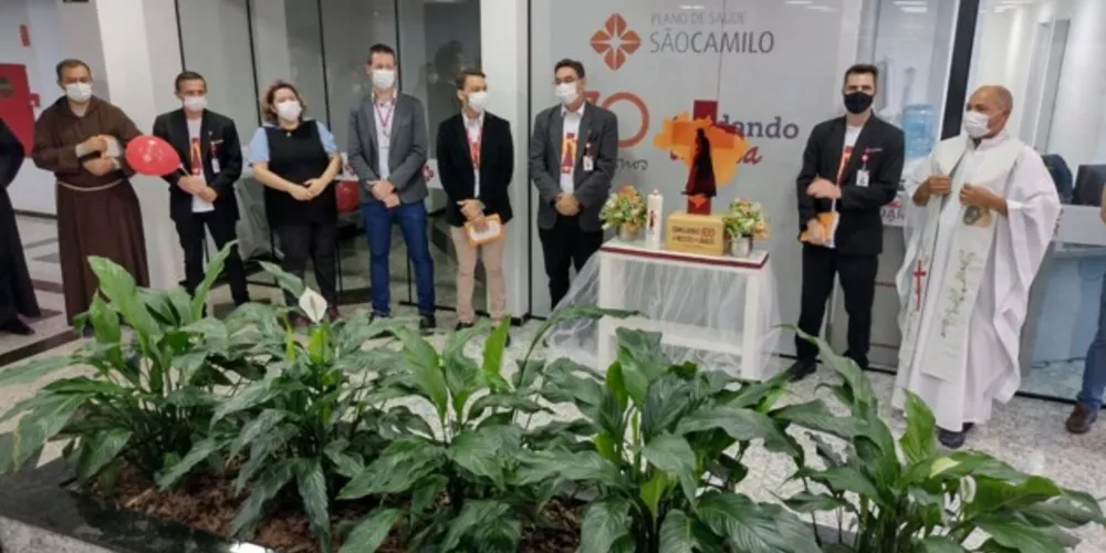 Imagem percorreu os leitos do Centro Hospitalar São Camilo