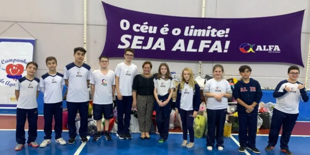 Arrecadações foram para a Campanha do Agasalho do SOS e Rede Feminina de Combate ao Câncer