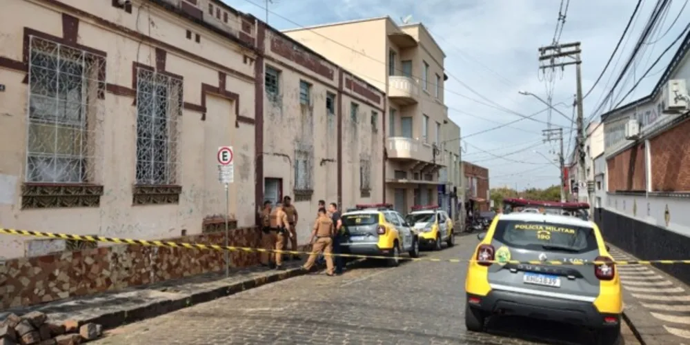 Ocorrência foi registrada na rua Tenente Pinto Duarte esquina com a Tenente Hinon Silva