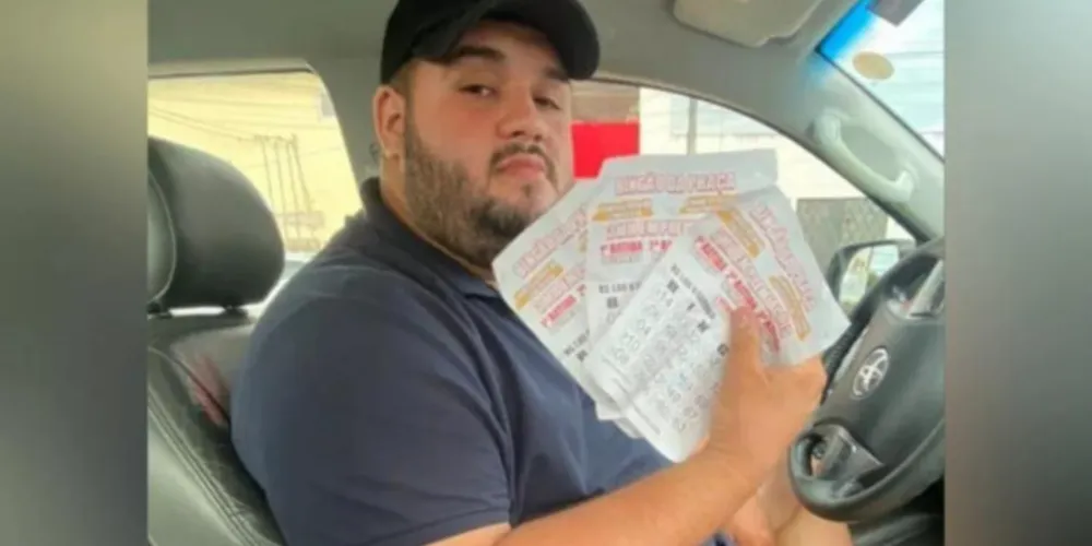 Osmar Saldanha foi um dos 101 ganhadores do prêmio de R$ 1 mil sorteado em um bingo na cidade de Caucaia