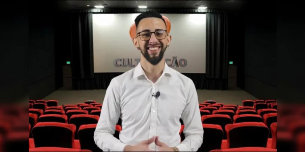 O  quadro "Dicas de Cinema" com Mateus Pitela é "figura carimbada" no Programa CulturAção