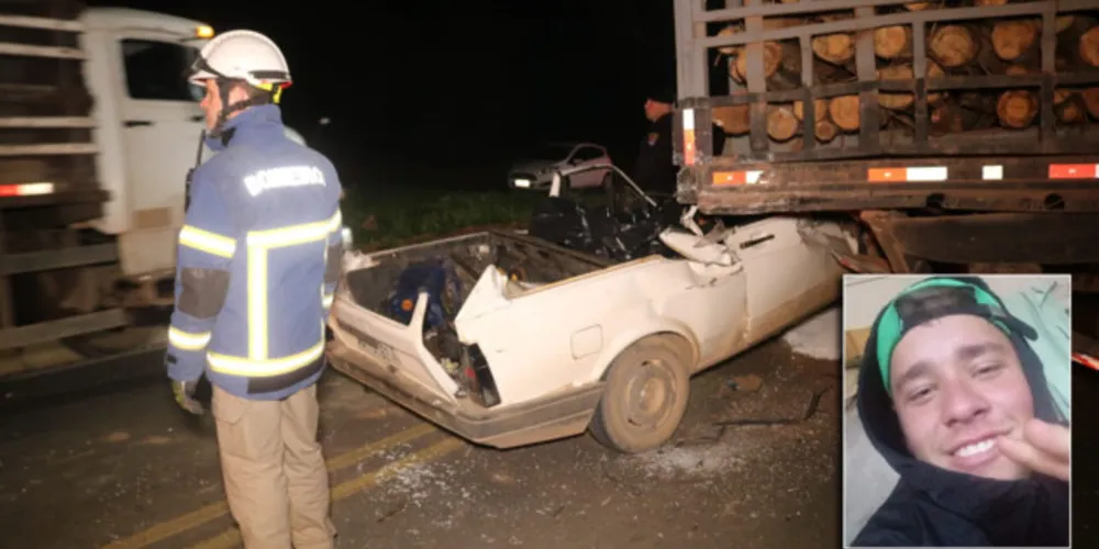 Grave acidente aconteceu em Catanduvas e matou Miguel Osmário de 17 anos