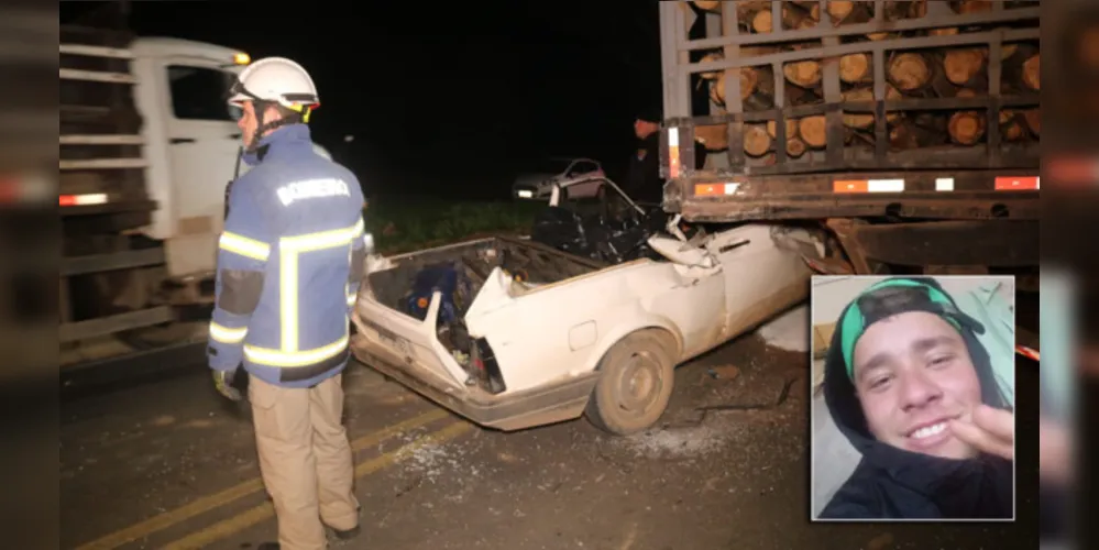 Grave acidente aconteceu em Catanduvas e matou Miguel Osmário de 17 anos